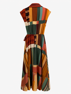 Vestido midi cruzado Giulia
