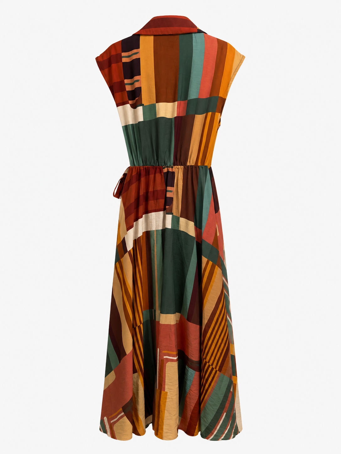 Vestido midi cruzado Giulia