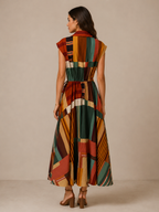 Vestido midi cruzado Giulia