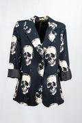 Blazer calaveras color negro