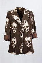 Blazer calaveras color negro