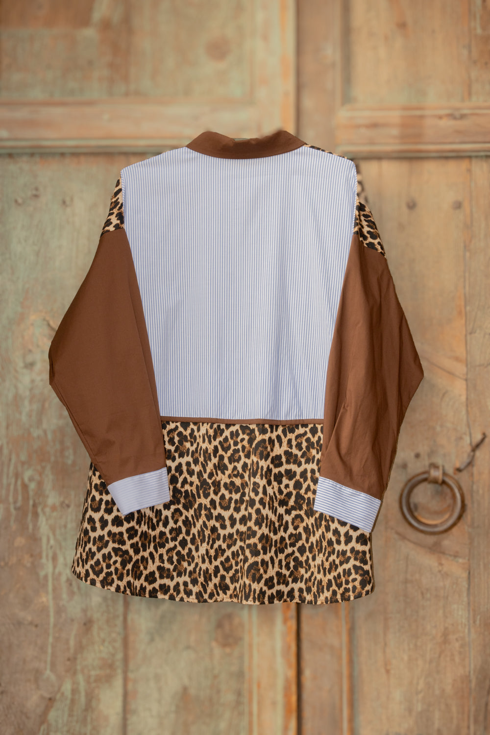 Camisa manga larga leopardo