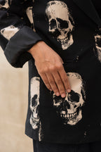 Blazer calaveras color negro