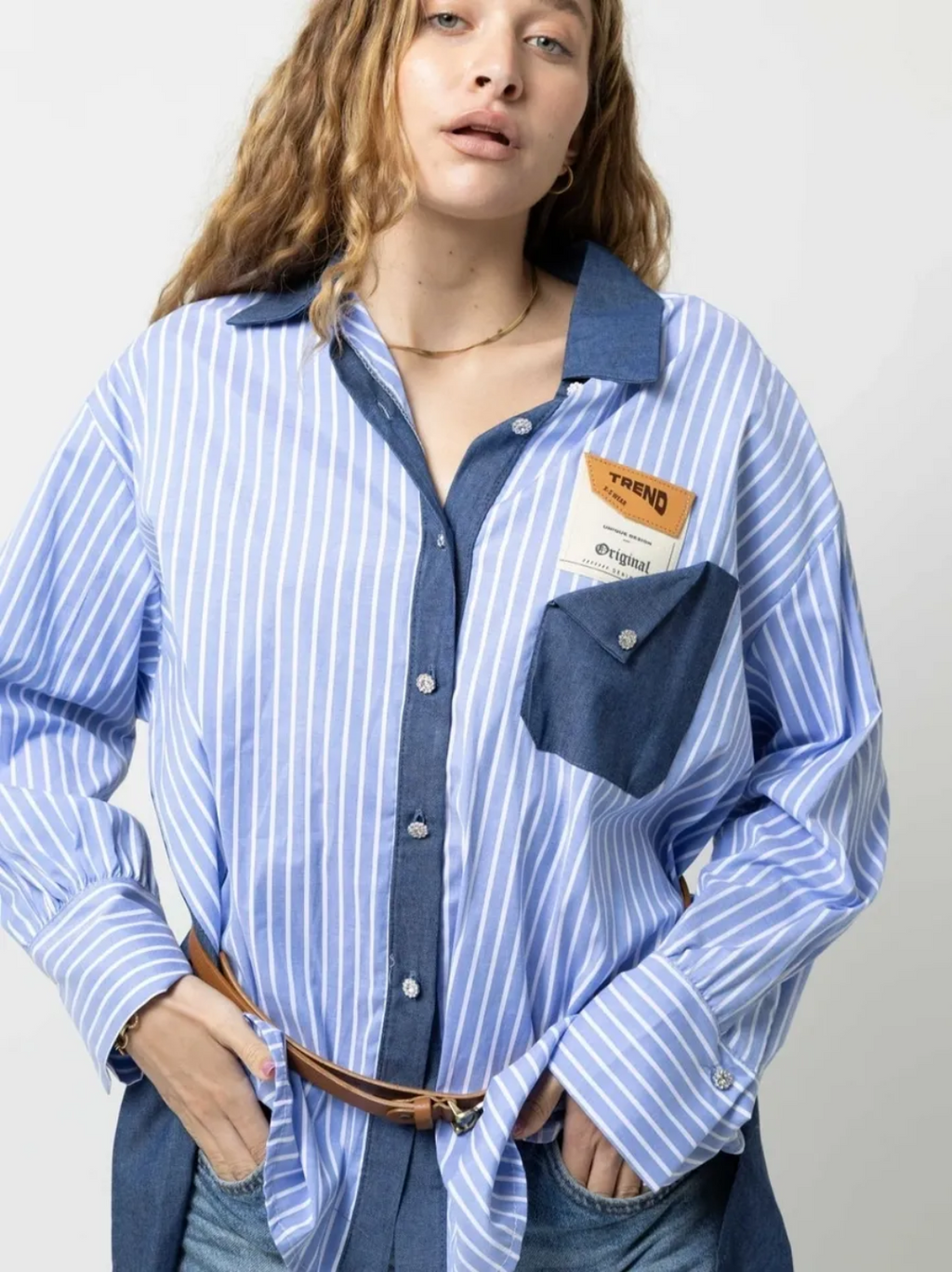 Camisa denim Azzura Milano