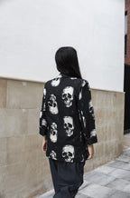 Blazer calaveras color negro