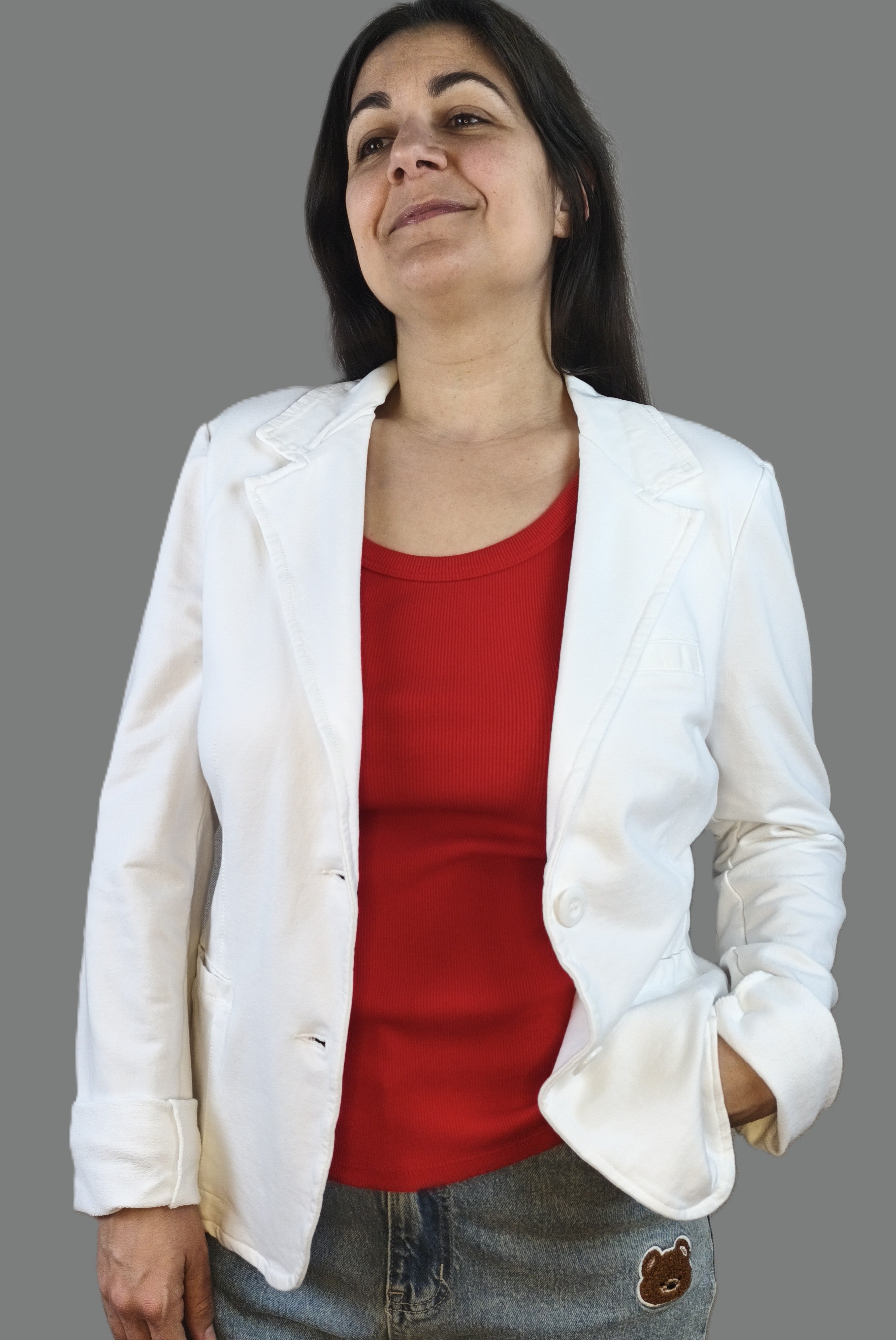 Blazer spring Blanca