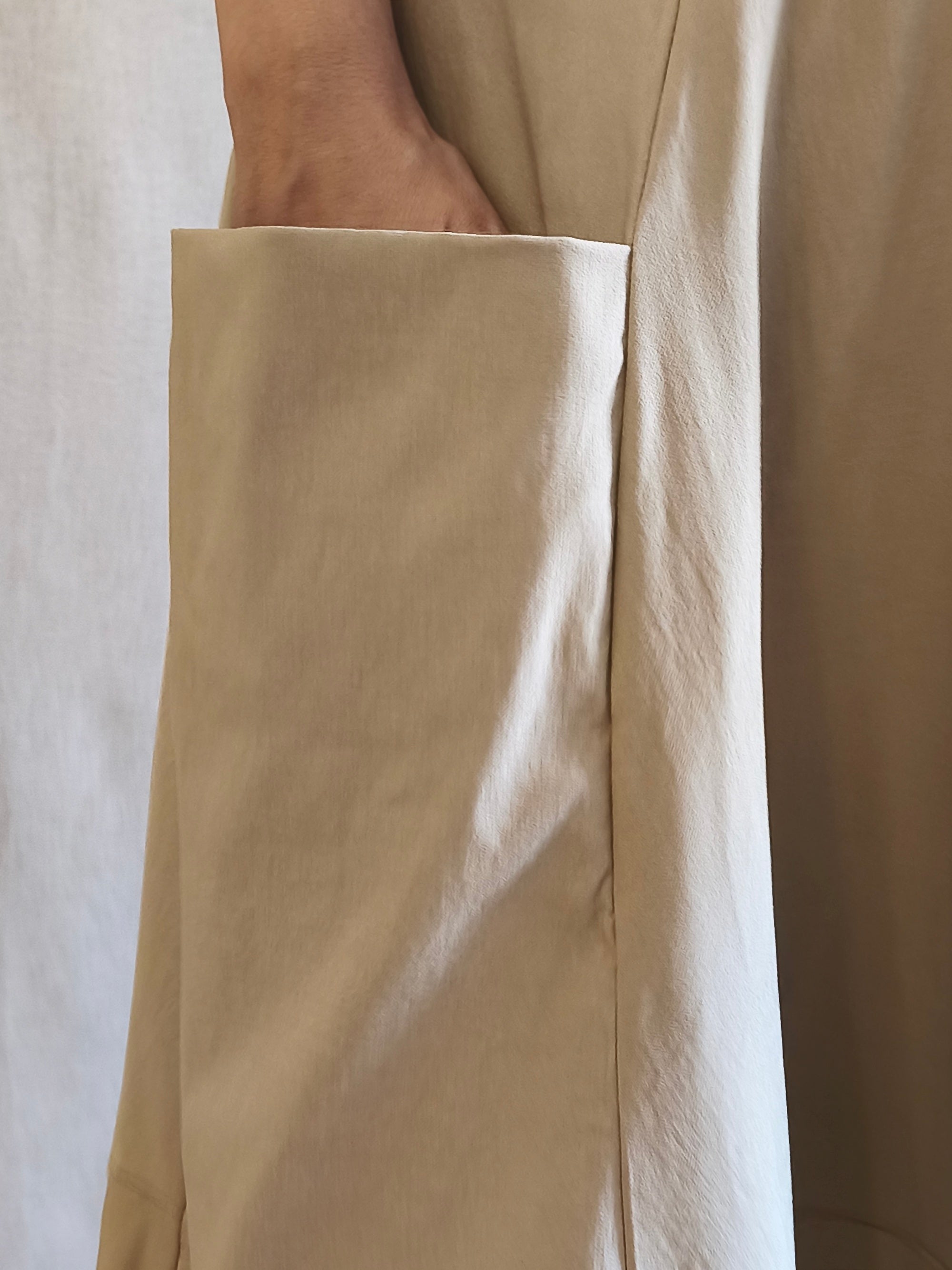 Falda con cremallera