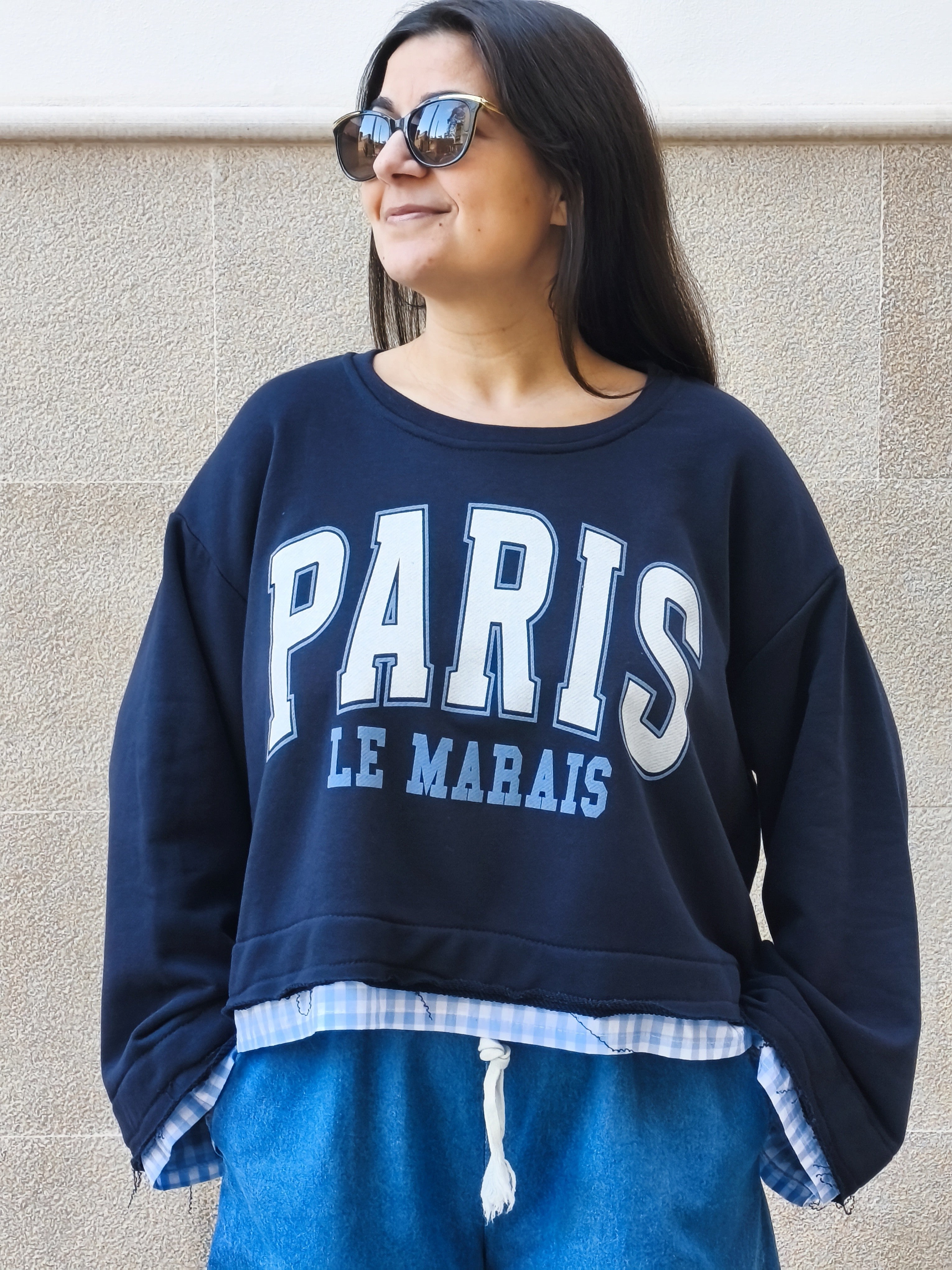 Jersey le Marais azul