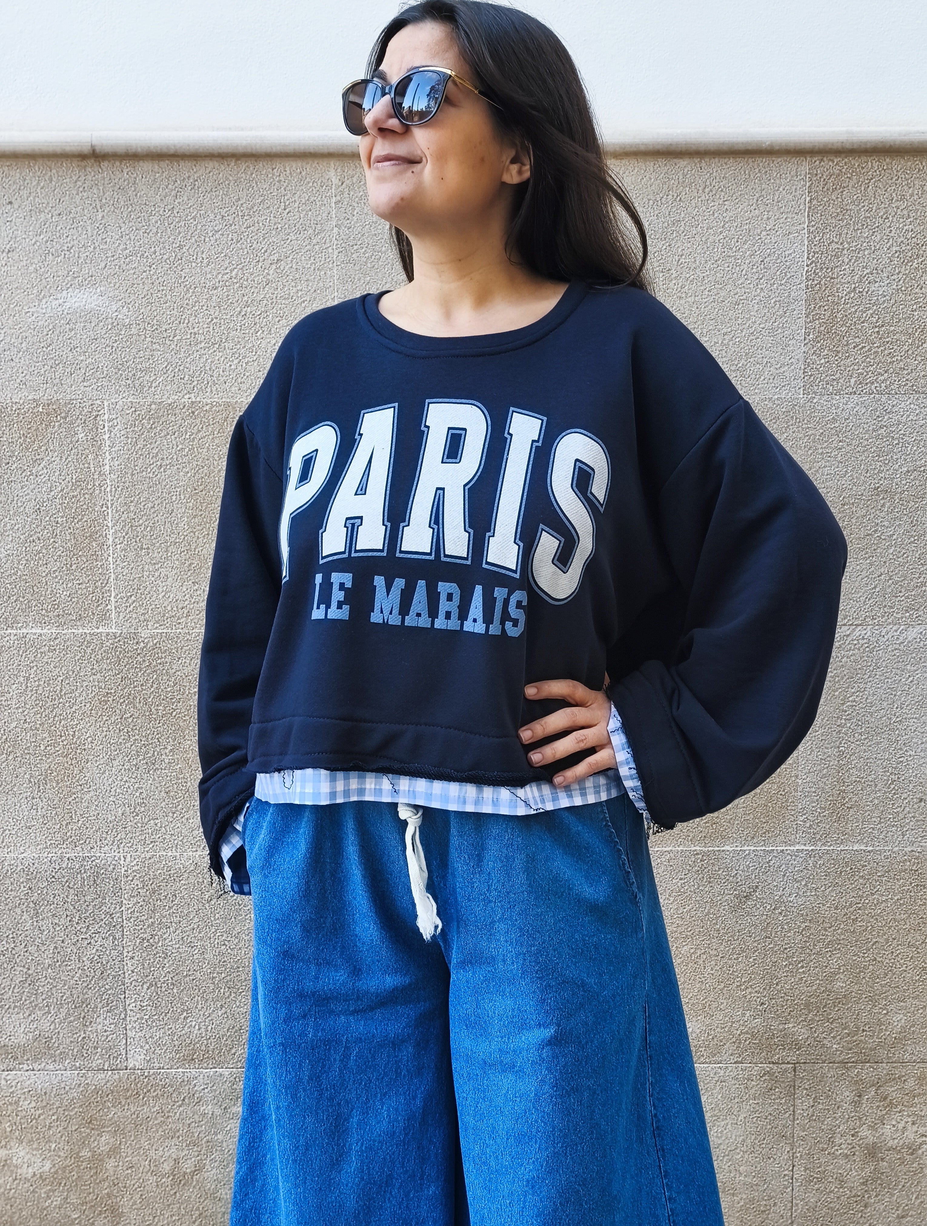 Jersey le Marais azul