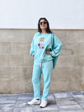 Conjunto osito azul
