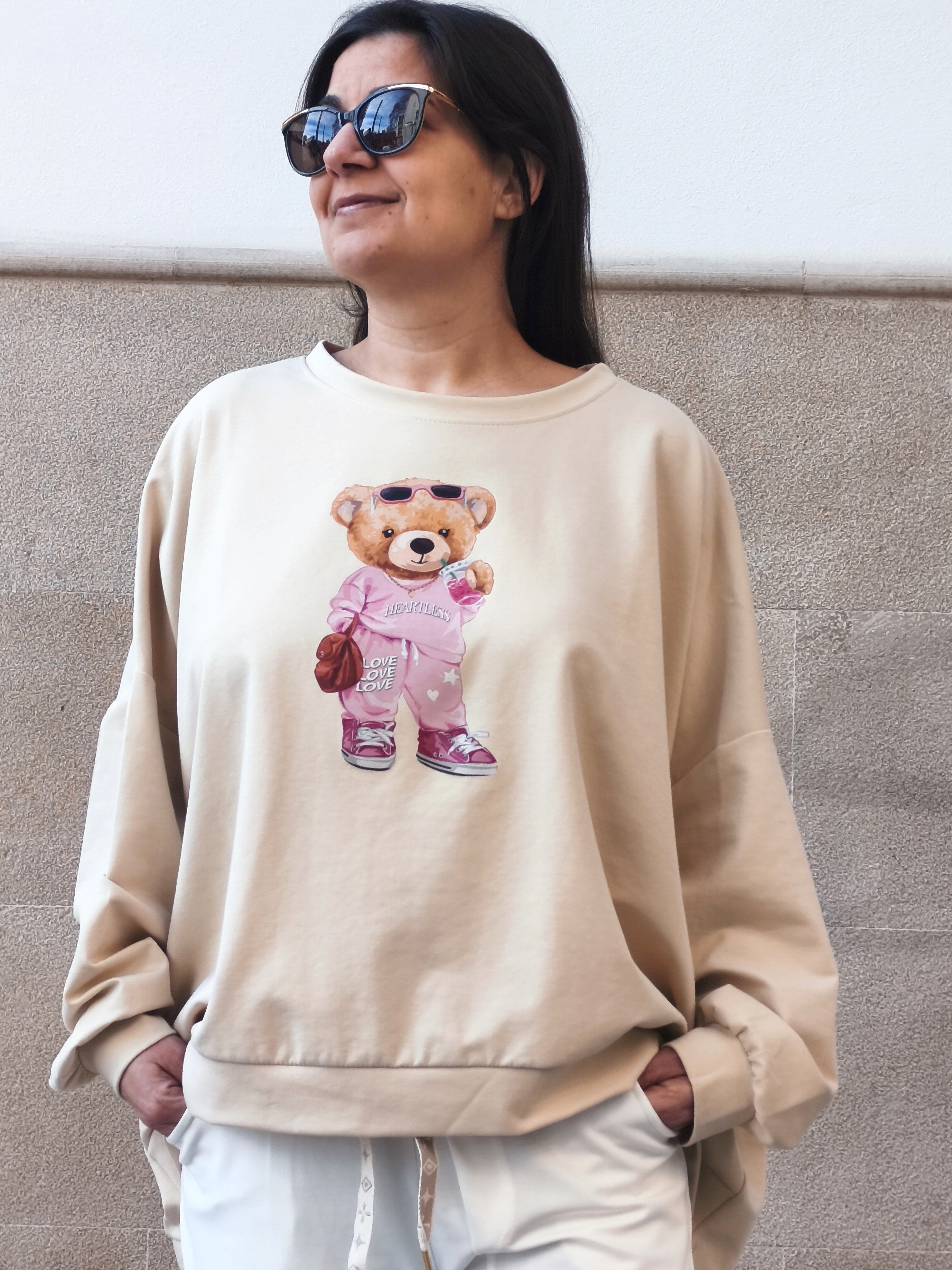 Conjuntos Osito  beige