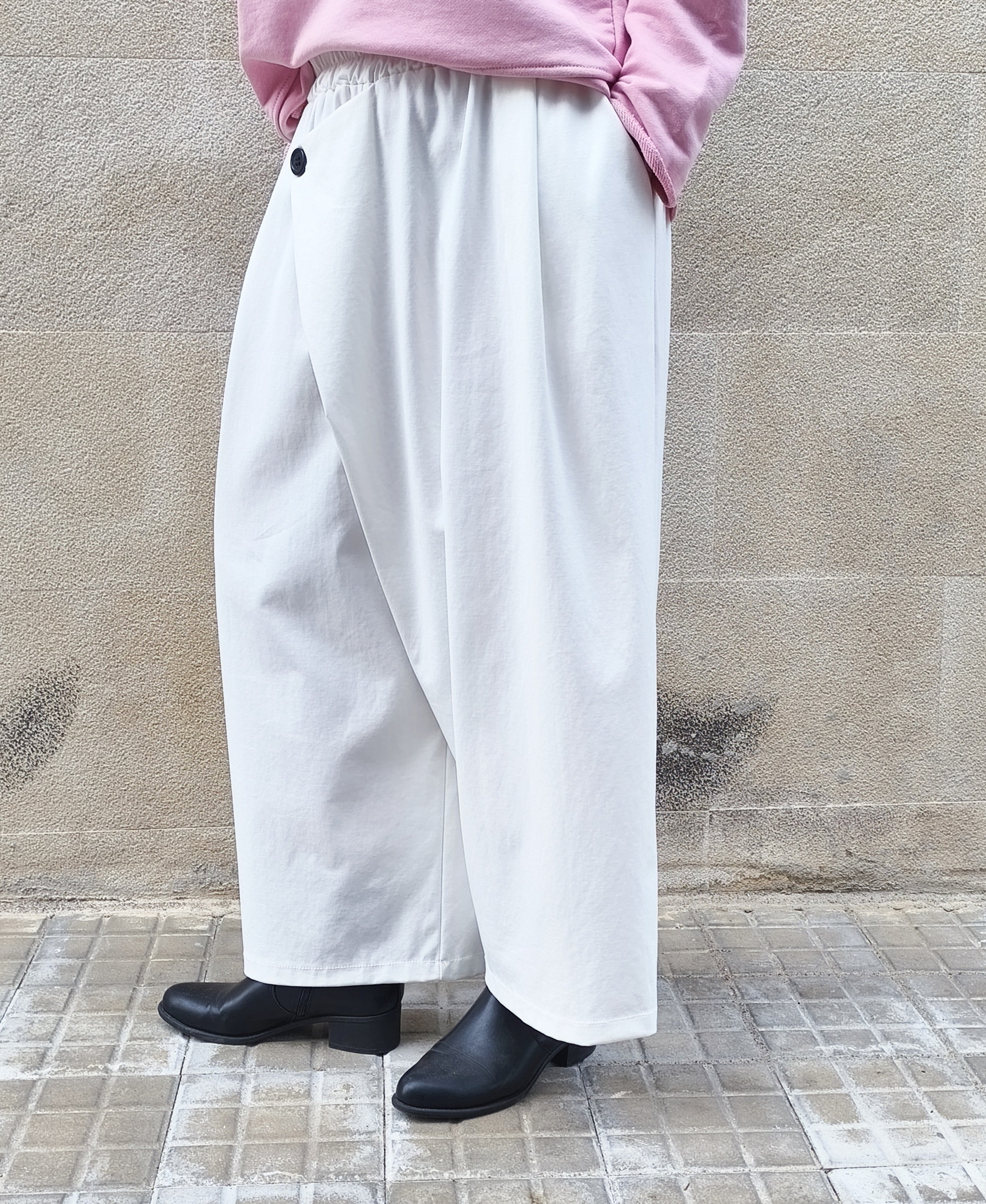 Pantalón Charlie blanco